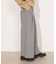 ダブルタックワイドパンツ