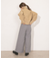 ダブルタックワイドパンツ