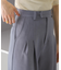 ダブルタックワイドパンツ