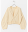 unfil　crew-neck cardigan