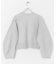 unfil　crew-neck cardigan