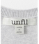 unfil　crew-neck cardigan