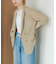 『イージーケア』シアーメッシュハーフスリーブジャケット