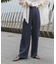 『UR TECH DRYLUXE』リネンライクワイドパンツ