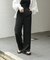 『UR TECH DRYLUXE』リネンライクワイドパンツ