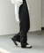 『UR TECH DRYLUXE』リネンライクワイドパンツ