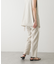 『UR TECH DRYLUXE』リネンライクテーパードパンツ