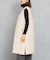 TAION　VNECK LONG DOWN GILET