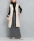 TAION　VNECK LONG DOWN GILET