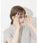 リムレスカラーサングラス