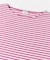 ラウンドヘムボーダーロングTシャツ