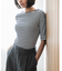 『別注』Le minor×UR　Rib short sleeve t-shirts