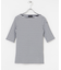 『別注』Le minor×UR　Rib short sleeve t-shirts