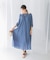 リネンライク2wayオフショルワンピース