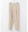 illi　ワンタックスリムテーパードパンツ