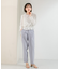 illi　ワンタックスリムテーパードパンツ