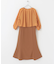 ブラウス×キャミセットワンピース