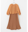 ブラウス×キャミセットワンピース