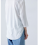シフォン天竺7分袖カットソー