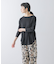 シフォン天竺7分袖カットソー