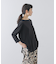 シフォン天竺7分袖カットソー