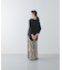 シフォン天竺7分袖カットソー