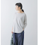 シフォン天竺7分袖カットソー
