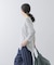 シフォン天竺7分袖カットソー
