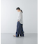 シフォン天竺7分袖カットソー