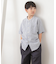『親子リンク』シルケットリネンバンドカラーシャツ(KIDS)