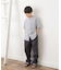 『親子リンク』シルケットリネンバンドカラーシャツ(KIDS)