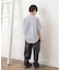 『親子リンク』シルケットリネンバンドカラーシャツ(KIDS)