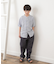 『親子リンク』シルケットリネンバンドカラーシャツ(KIDS)