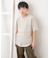 『親子リンク』シルケットリネンバンドカラーシャツ(KIDS)