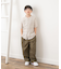 『親子リンク』シルケットリネンバンドカラーシャツ(KIDS)