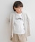 『親子リンク』シルケットリネンバンドカラーシャツ(KIDS)
