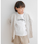 『親子リンク』シルケットリネンバンドカラーシャツ(KIDS)