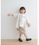 『親子リンク』シルケットリネンバンドカラーシャツ(KIDS)