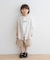 『親子リンク』シルケットリネンバンドカラーシャツ(KIDS)