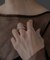 SMELLY so’　double circle ring
