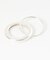 SMELLY so’　double circle ring