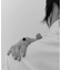 SMELLY so’　onyx sphere ring