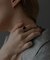 SMELLY so’　onyx sphere ring