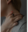 SMELLY so’　onyx sphere ring