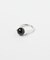 SMELLY so’　onyx sphere ring