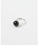 SMELLY so’　onyx sphere ring