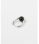 SMELLY so’　onyx sphere ring
