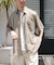 FORK&SPOON　Nylon Wool シャツ