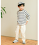 ウーステッドヤーン配色ニット(KIDS)