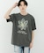 フラワーアートグラフィックショートスリーブTシャツ